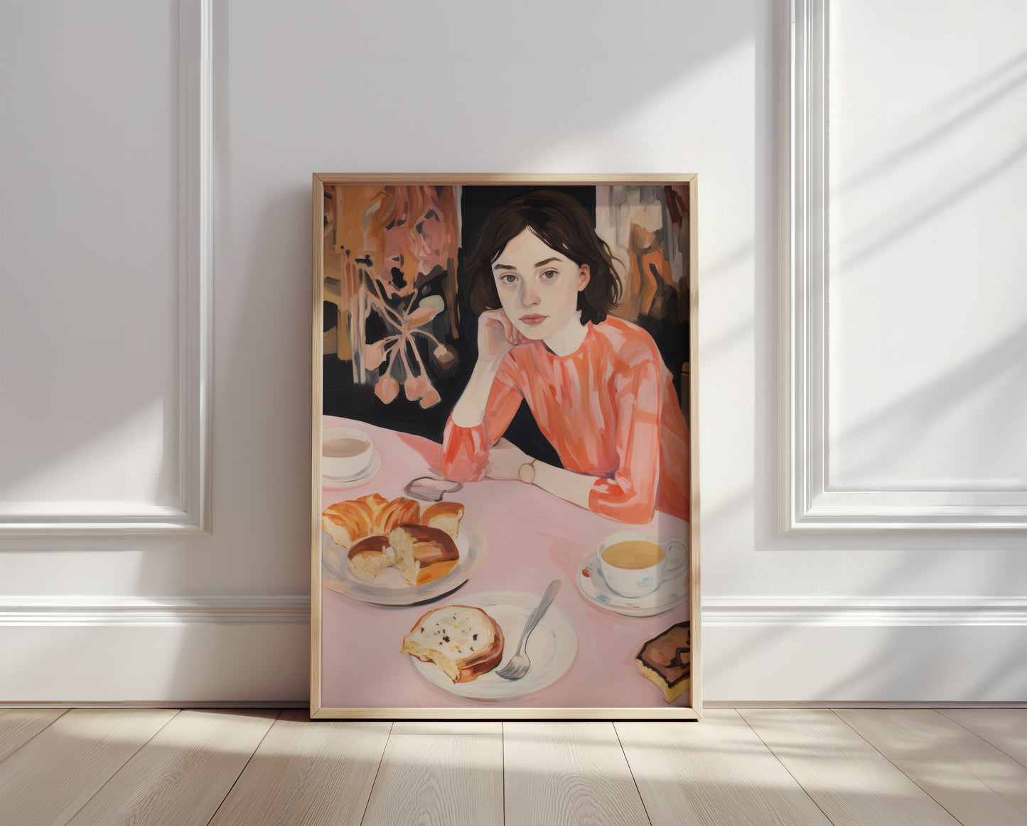 Croissant Thoughts Poster