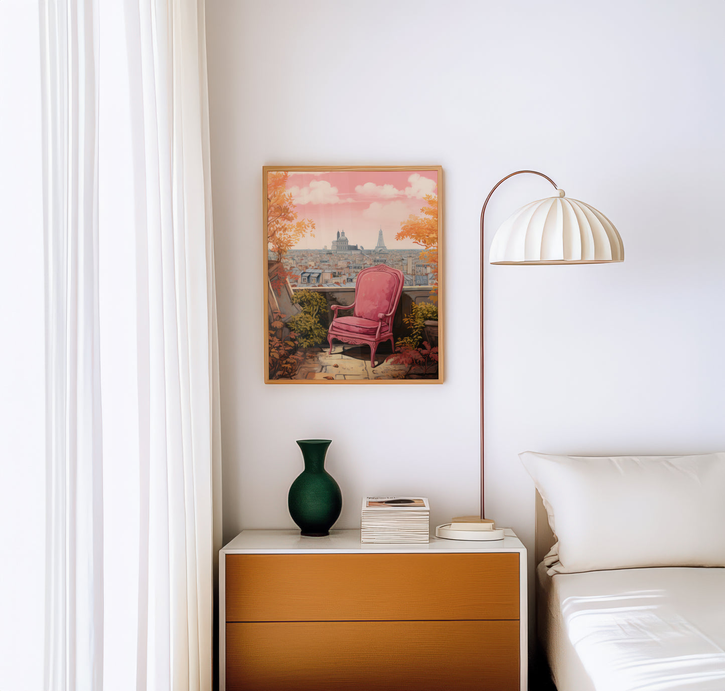 Paris Morning Poster