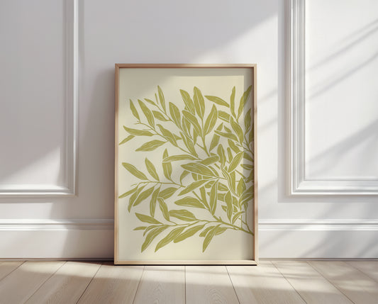 Olive Harmony Poster