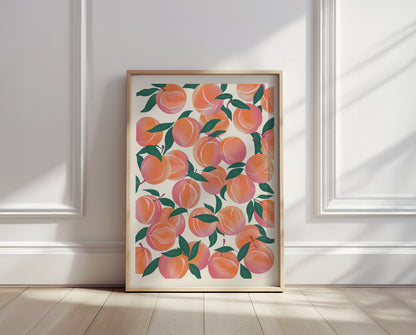 Peach Season Poster