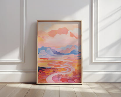 Painted Winds Poster