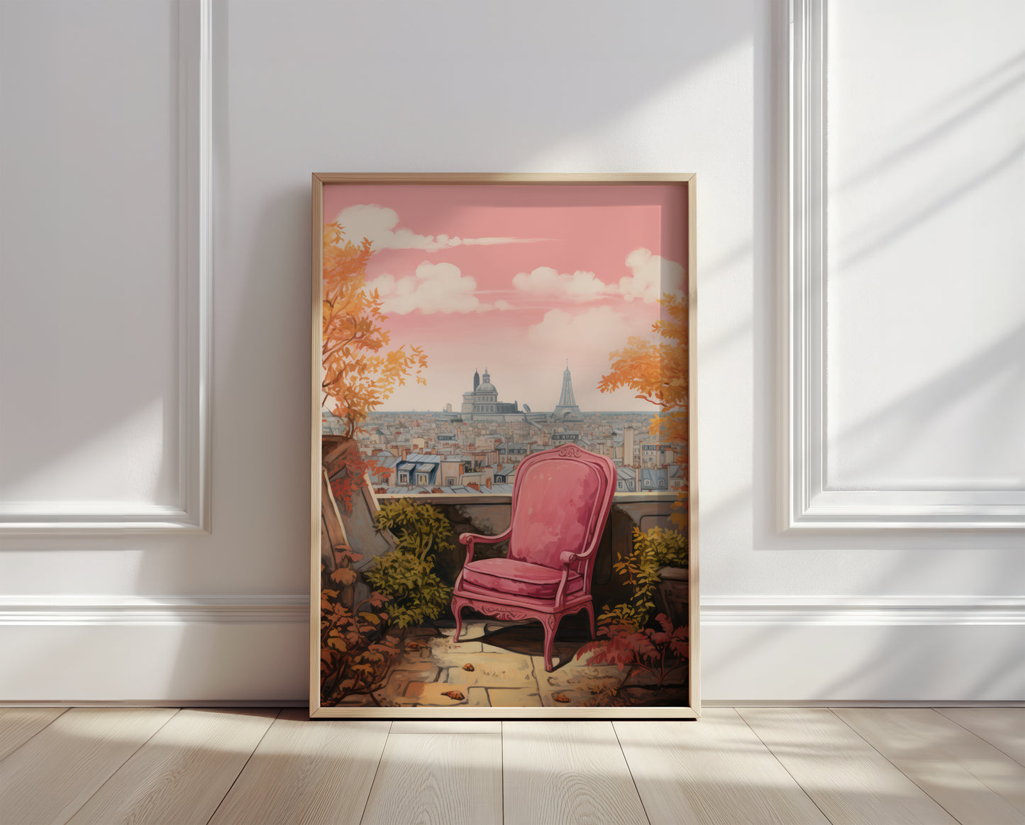 Paris Morning Poster